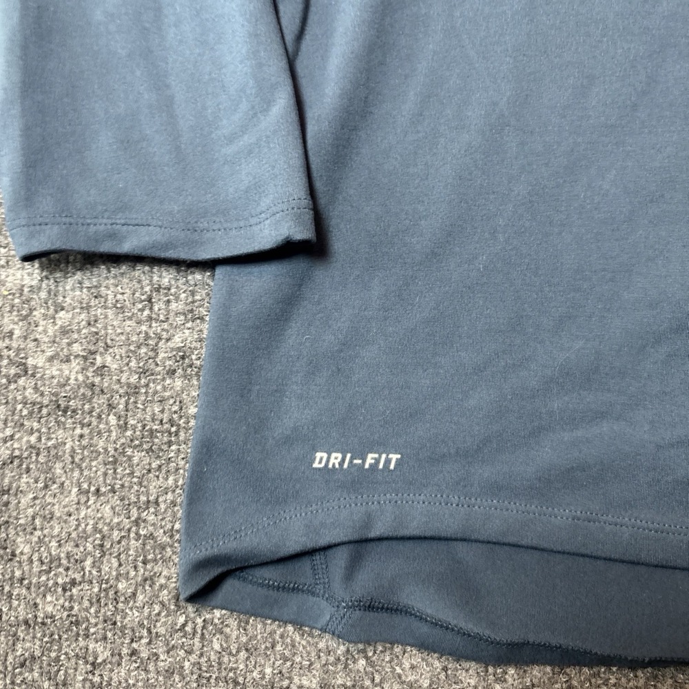 Nike Men's Dri-FIT Element 1/4 Zip Blue Running Pullover Size XL Lightweight - Picture 4 of 8